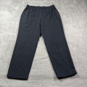 Varley Lounge Pants Men's Large‎ Black Relaxed Fit Elastic Waist Activewear
